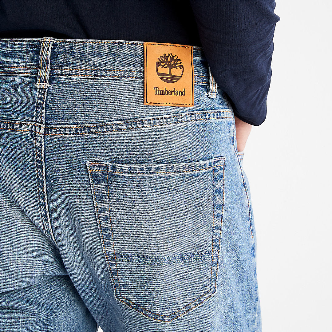 Mens Timberland Sargent Lake Stretch Jeans for Men in Light Blue