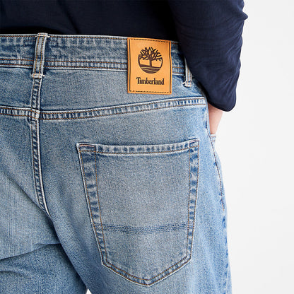 Mens Timberland Sargent Lake Stretch Jeans for Men in Light Blue
