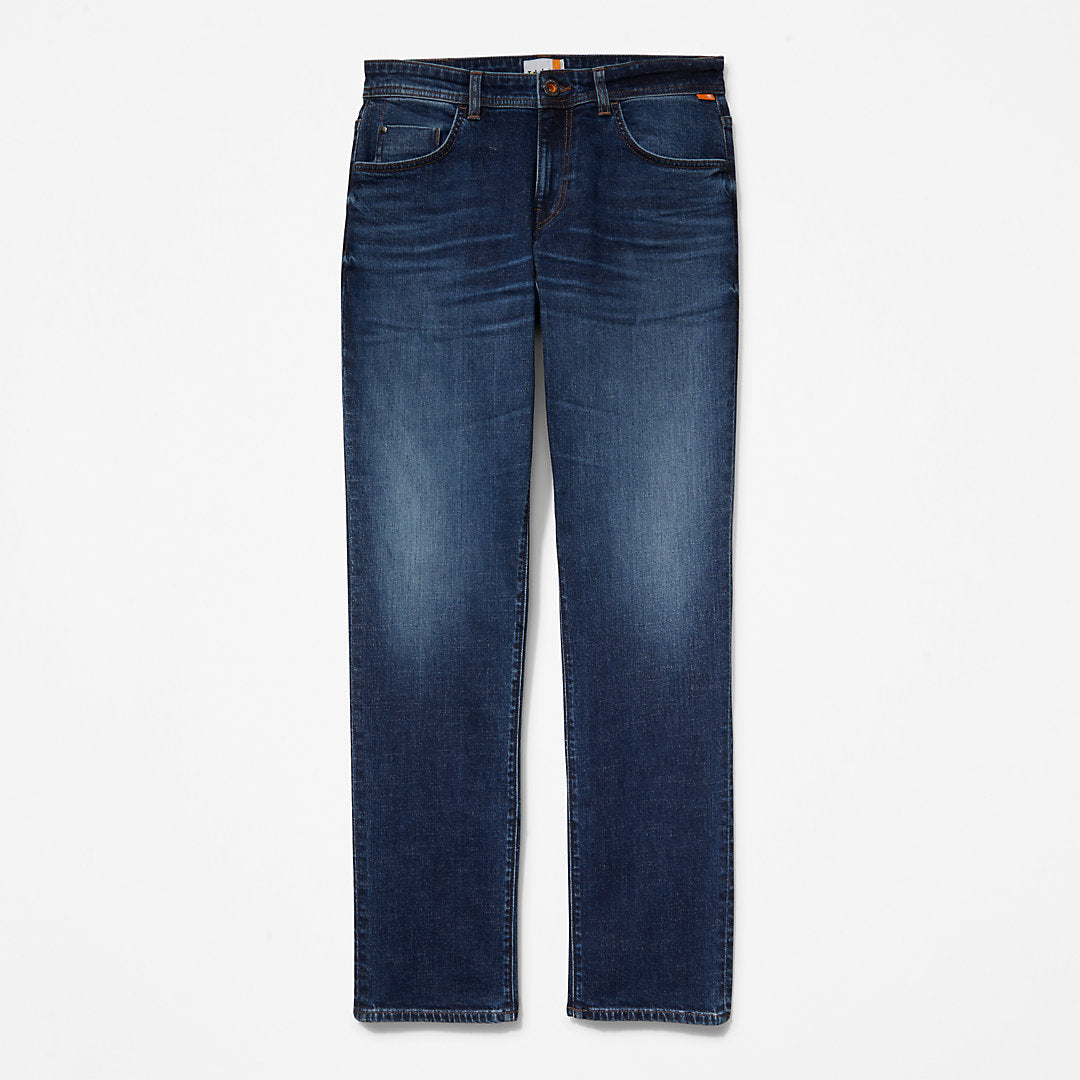 Mens Timberland Squam Lake Stretch Jeans in Blue