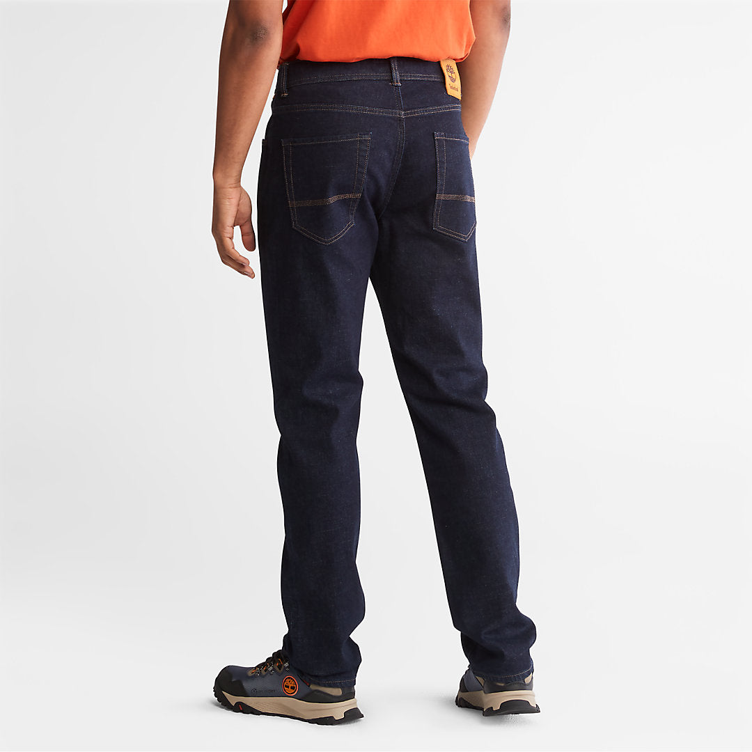 Mens Timberland Squam Lake Stretch Jeans in Indigo