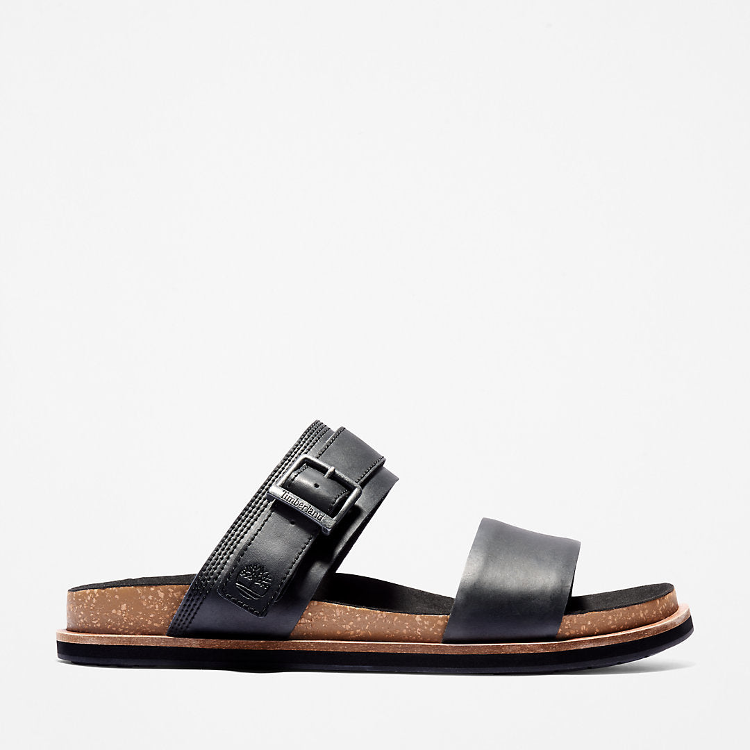 Mens Timberland Amalfi Vibes 2 Band-strap Sandal for Men in Black