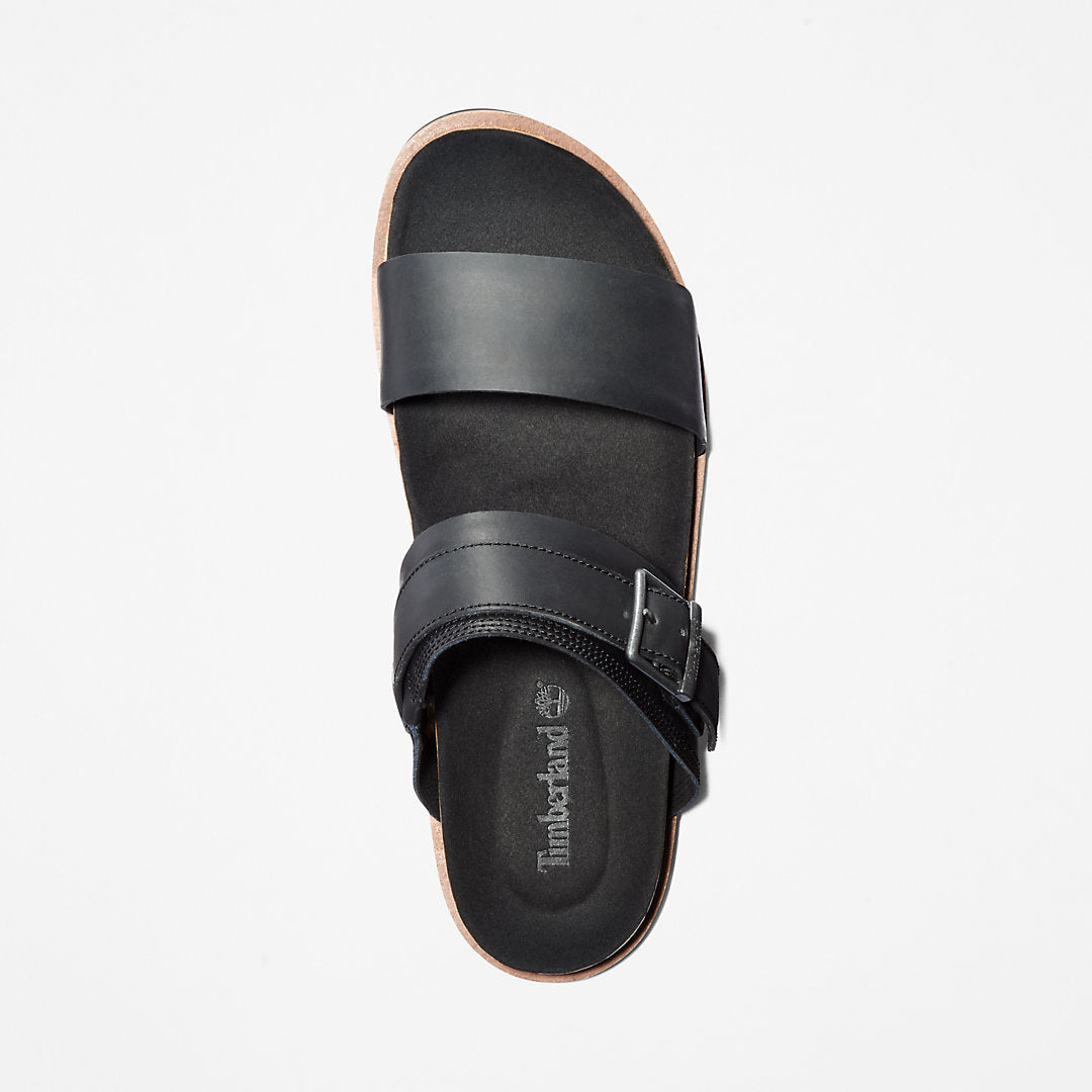 Mens Timberland Amalfi Vibes 2 Band-strap Sandal for Men in Black