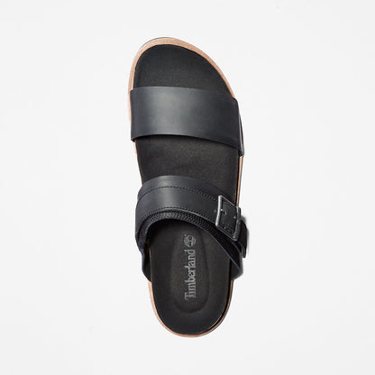 Mens Timberland Amalfi Vibes 2 Band-strap Sandal for Men in Black