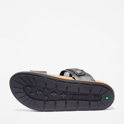 Mens Timberland Amalfi Vibes 2 Band-strap Sandal for Men in Black