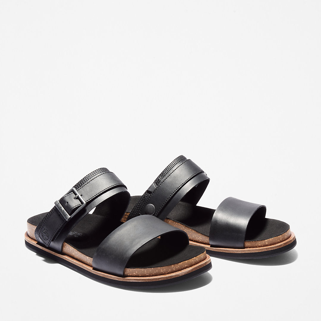 Mens Timberland Amalfi Vibes 2 Band-strap Sandal for Men in Black