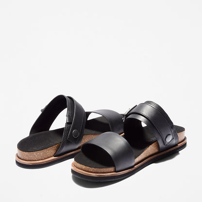 Mens Timberland Amalfi Vibes 2 Band-strap Sandal for Men in Black