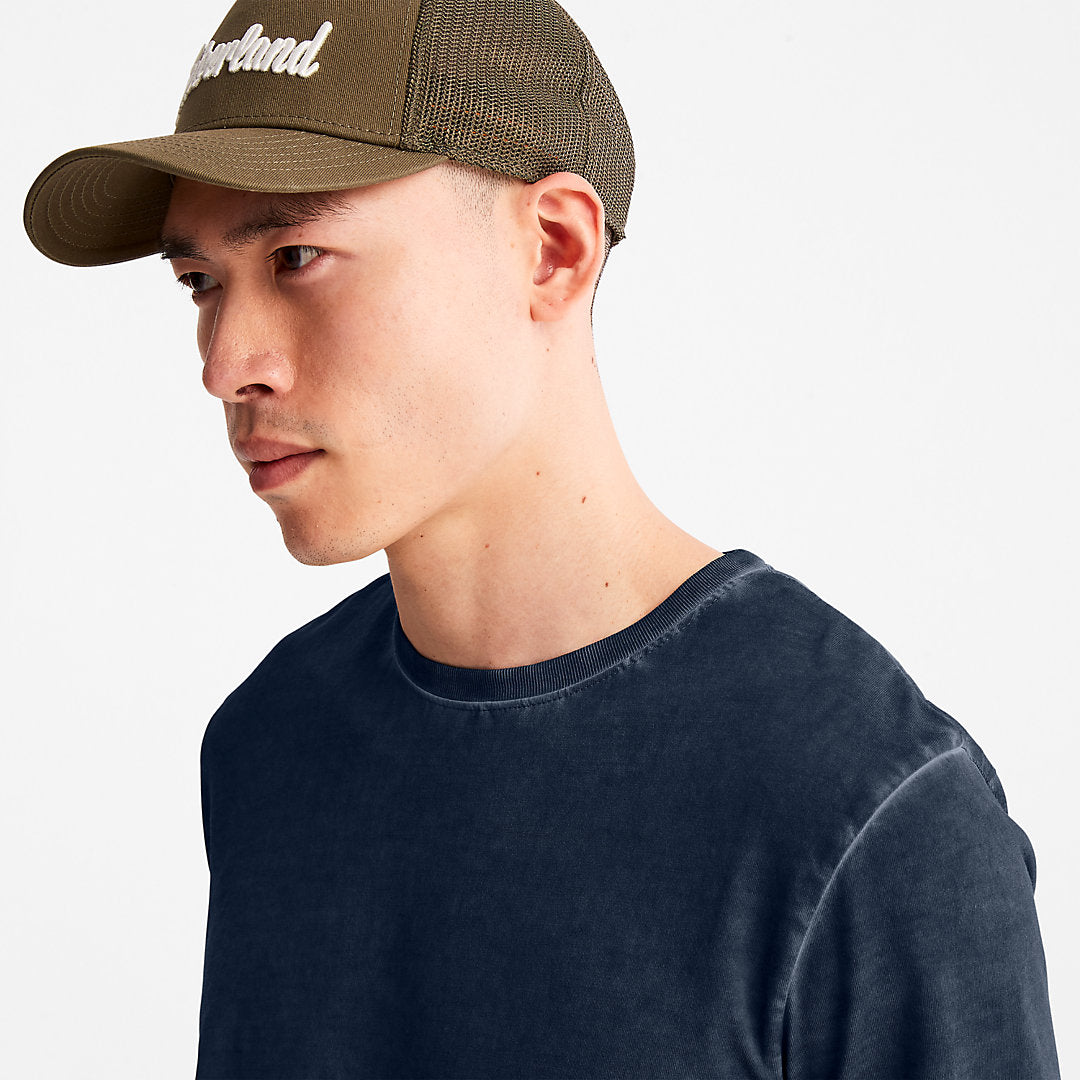 Mens Timberland Lamprey River T-shirt for Men in Navy