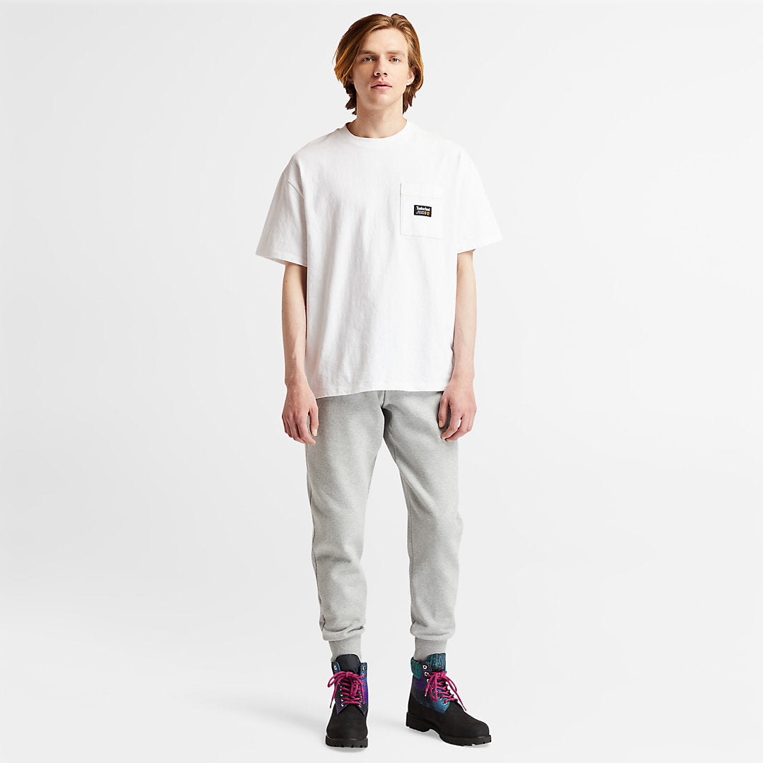 Mens Timberland Exeter River Tracksuit Bottoms for Men in Grey