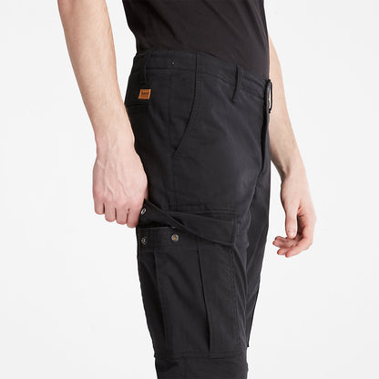 Mens Timberland Squam Lake Cargo Trousers for Men in Black