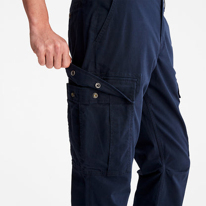 Mens Timberland Squam Lake Cargo Trousers for Men in Navy