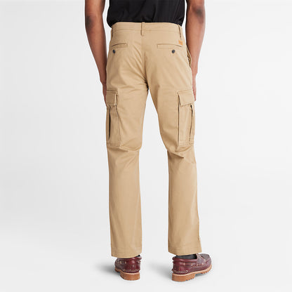 Mens Timberland Squam Lake Cargo Trousers for Men in Khaki