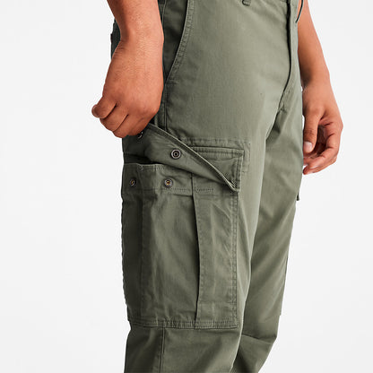 Mens Timberland Squam Lake Cargo Trousers for Men in Green