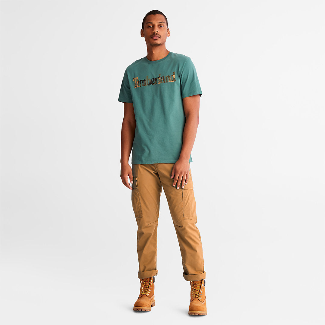 Mens Timberland Squam Lake Cargo Trousers for Men in Yellow