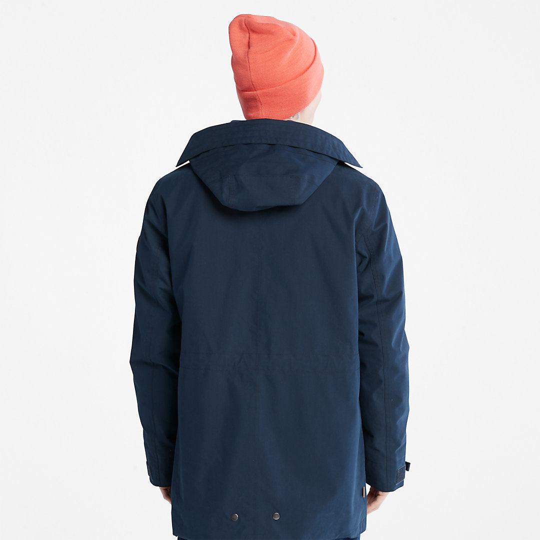 Mens Timberland Snowdon Peak 3-in-1 Waterproof Parka for Men in Navy