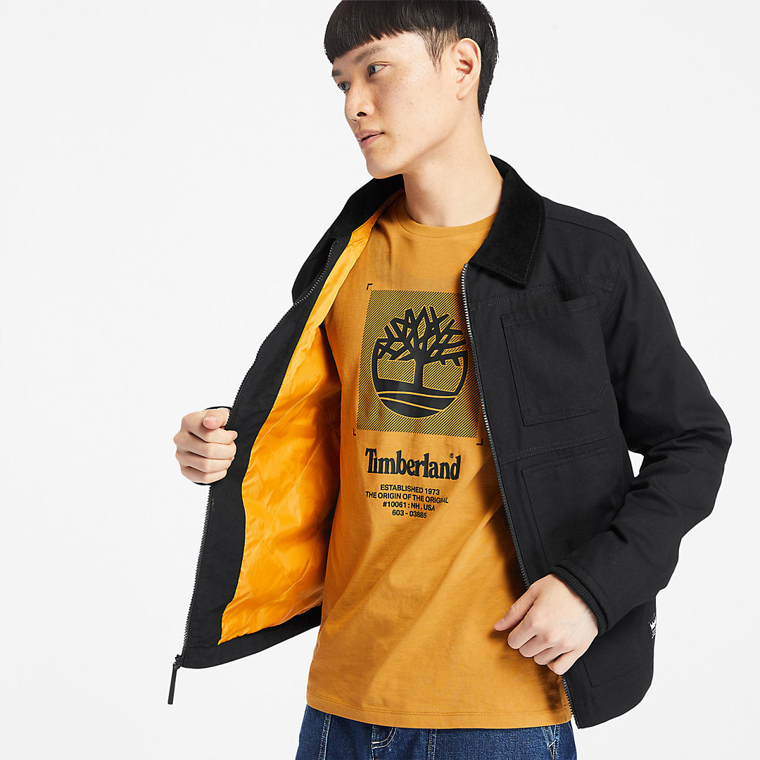 Mens Timberland Chore Jacket for Men in Black