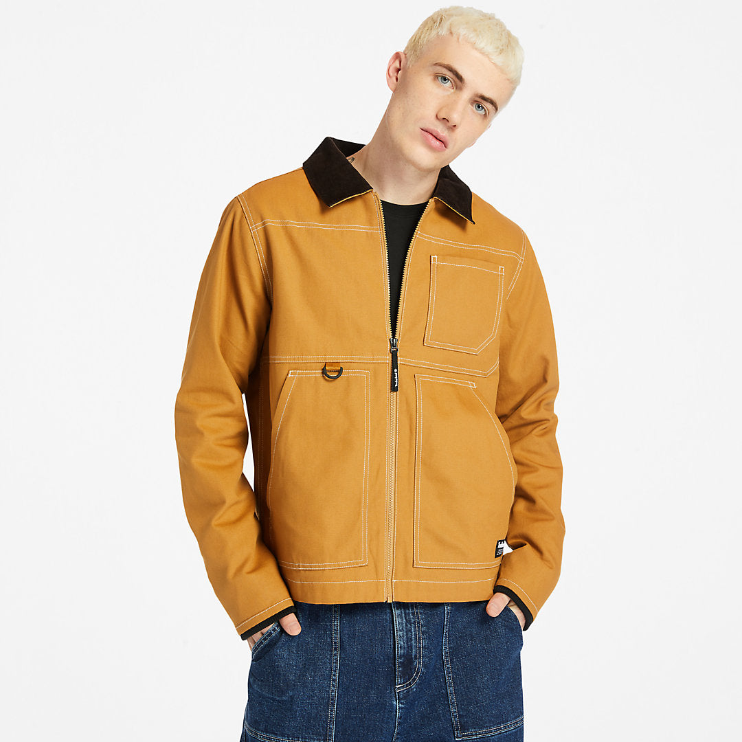 Mens Timberland Chore Jacket for Men in Yellow