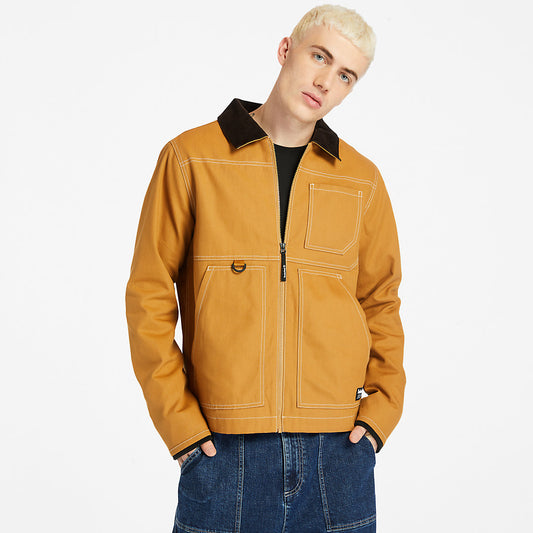 Mens Timberland Chore Jacket for Men in Yellow