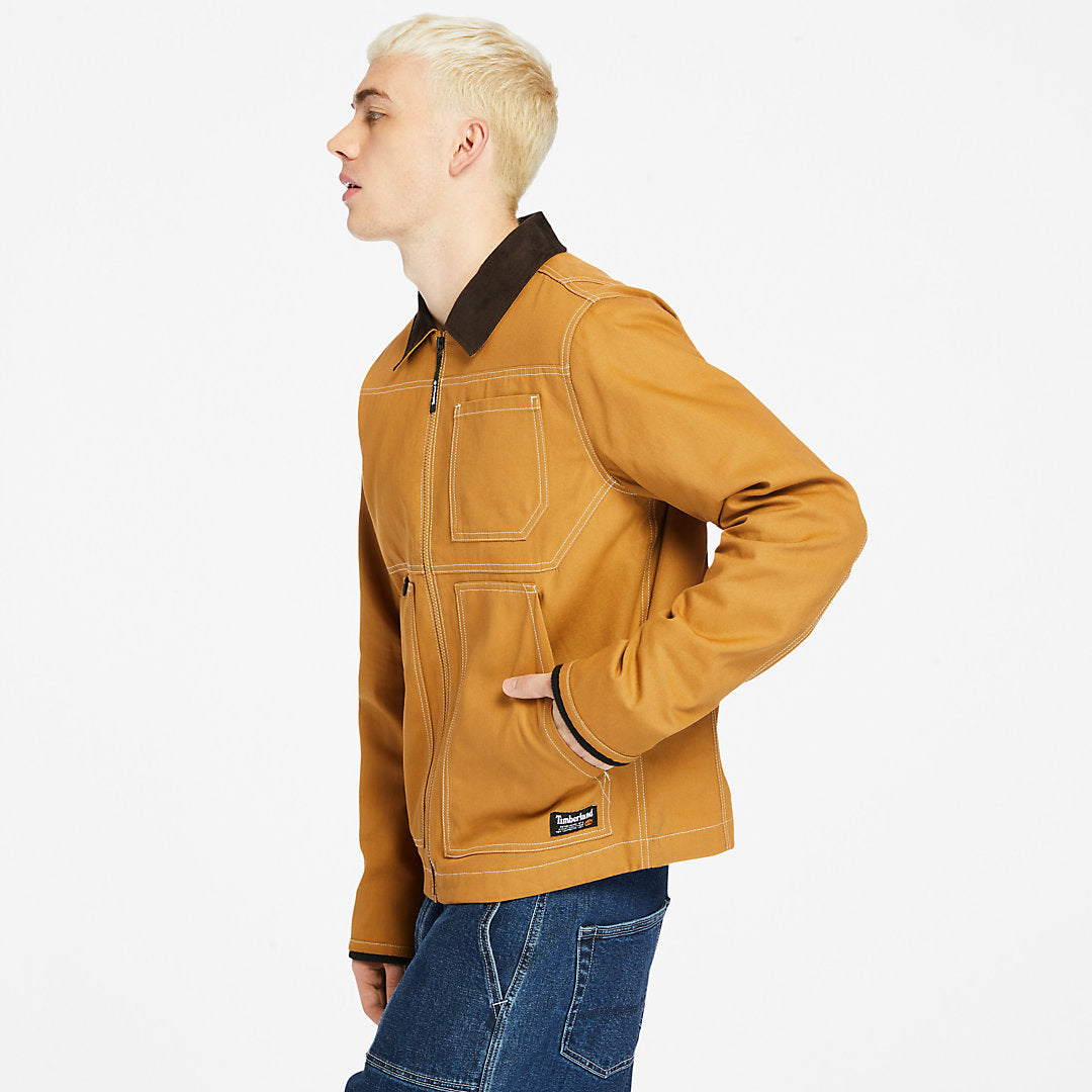Mens Timberland Chore Jacket for Men in Yellow