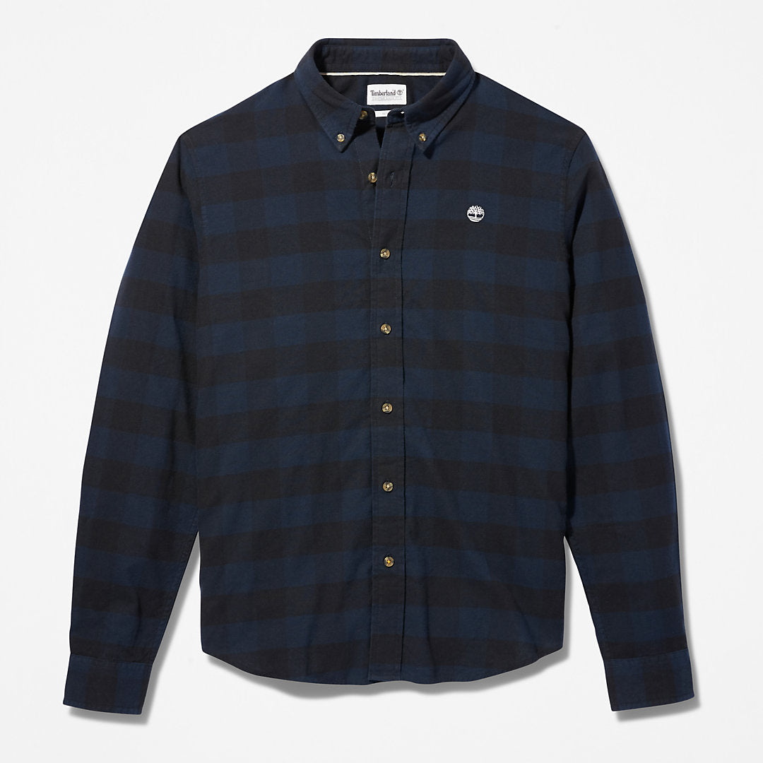 Mens Timberland Mascoma River Check Shirt for Men in Navy