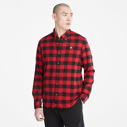 Mens Timberland Mascoma River Check Shirt for Men in Red