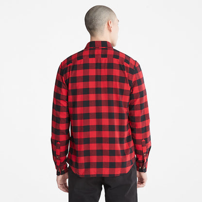 Mens Timberland Mascoma River Check Shirt for Men in Red