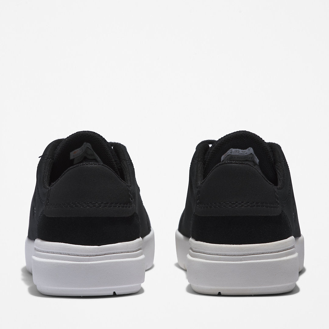 Kids Timberland Seneca Bay Leather Trainer for Kids in Black