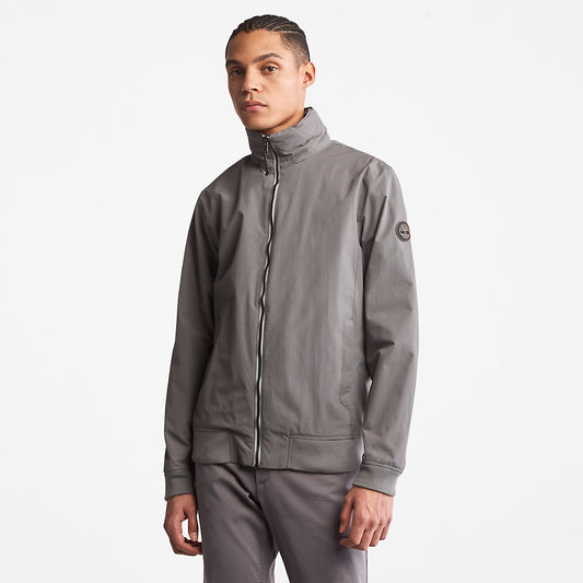Mens Timberland Mount Lafayette Bomber Jacket for Men in Grey