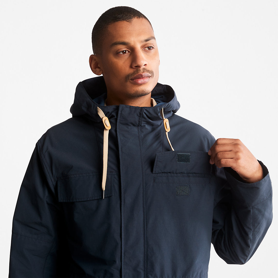 Mens Timberland Outdoor Heritage Field Parka for Men in Navy