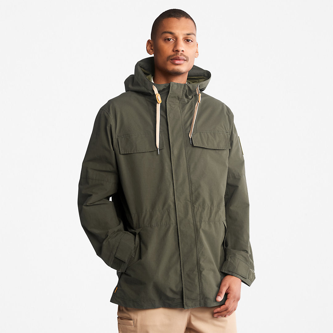 Mens Timberland Outdoor Heritage Field Parka for Men in Dark Green