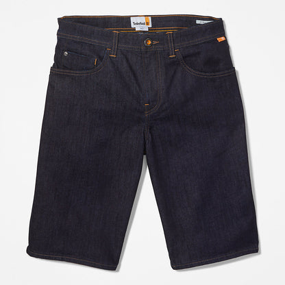 Mens Timberland Canobie Lake Denim Shorts for Men in Indigo