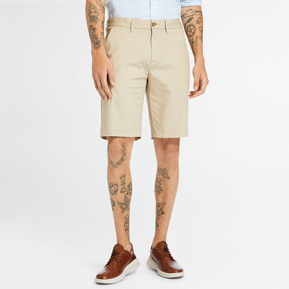 Mens Timberland Squam Lake Lightweight Shorts for Men in Beige