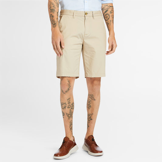 Mens Timberland Squam Lake Lightweight Shorts for Men in Beige