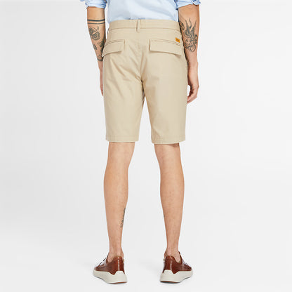 Mens Timberland Squam Lake Lightweight Shorts for Men in Beige