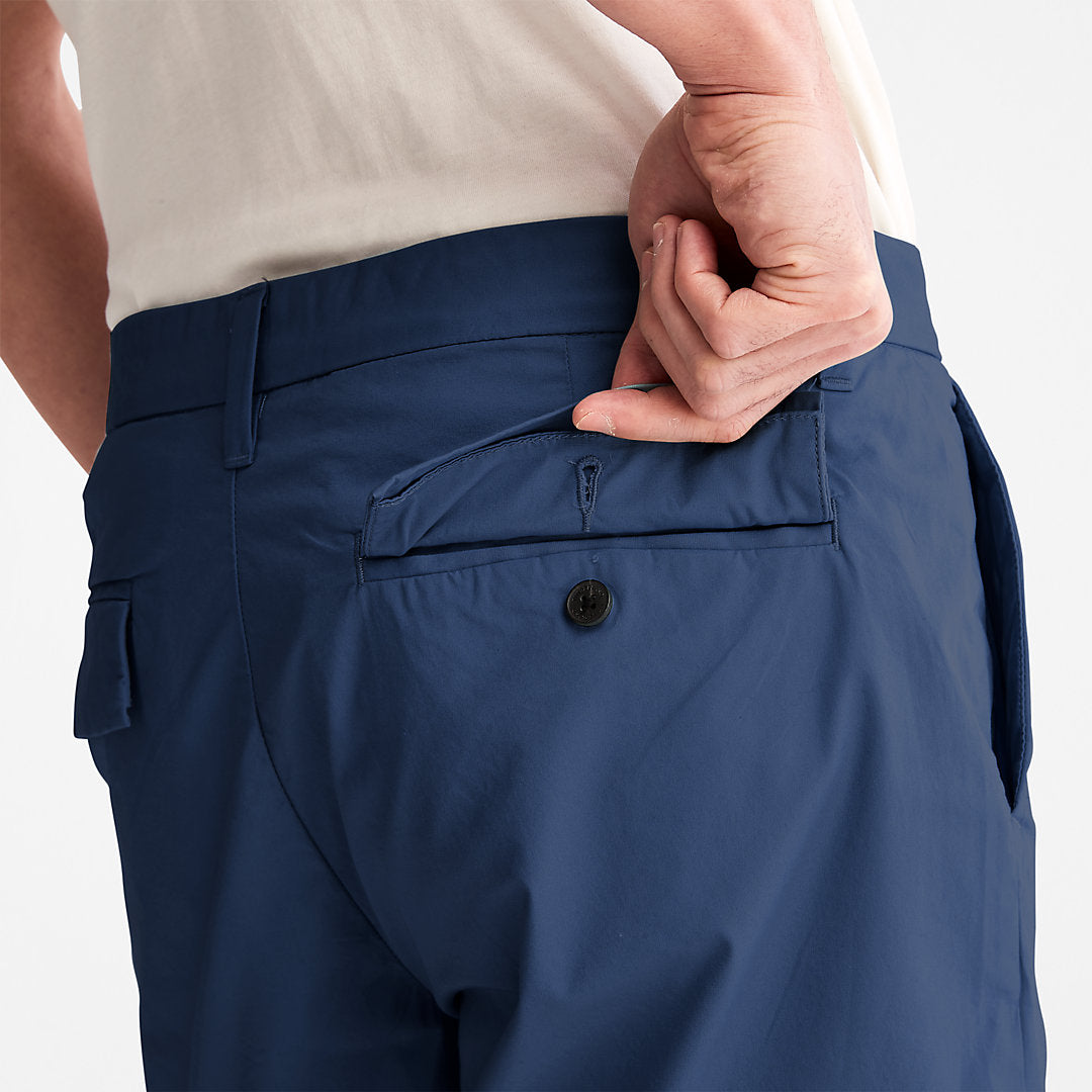 Mens Timberland Squam Lake Lightweight Shorts for Men in Dark Blue