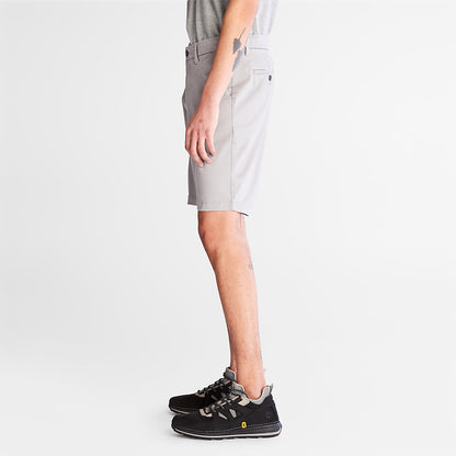 Mens Timberland Squam Lake Stretch Chino Shorts for Men in Grey