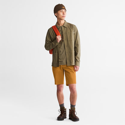 Mens Timberland Squam Lake Stretch Chino Shorts for Men in Dark Yellow