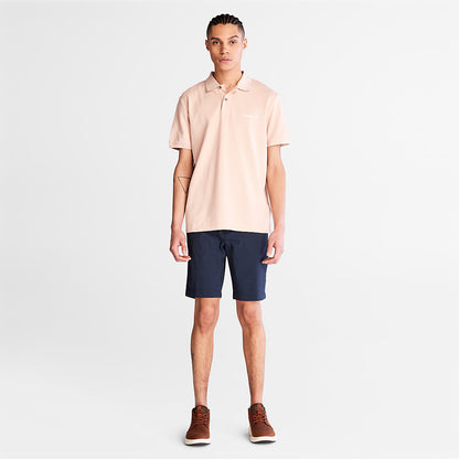 Mens Timberland Squam Lake Seersucker Shorts for Men in Navy