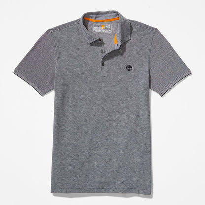Mens Timberland Baboosic Brook Polo Shirt for Men in Navy