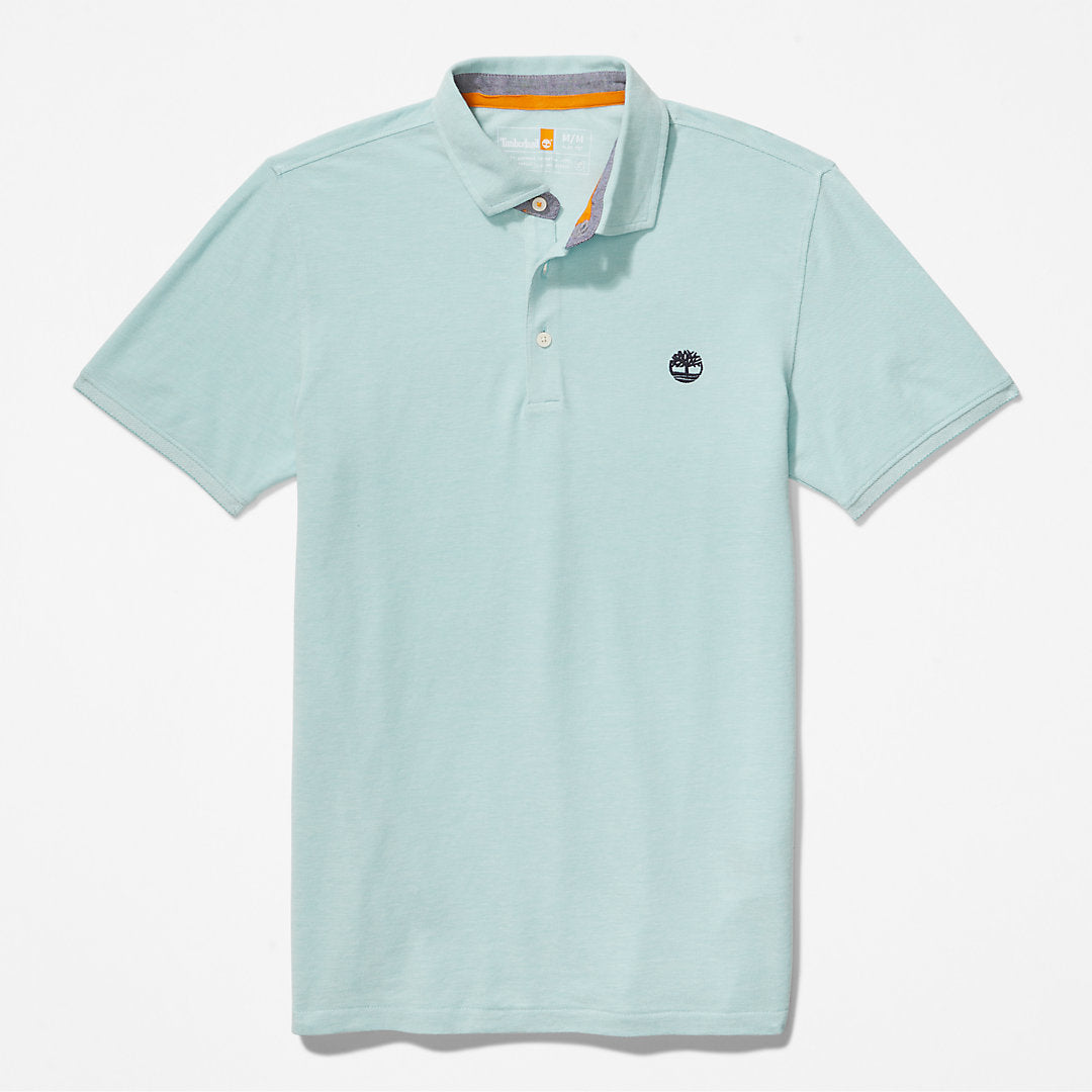 Mens Timberland Baboosic Brook Oxford Polo for Men in Green