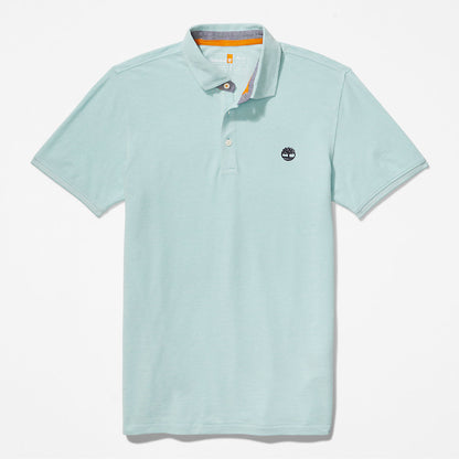 Mens Timberland Baboosic Brook Oxford Polo for Men in Green
