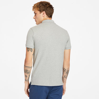 Mens Timberland Merrymeeting River Polo Shirt for Men in Grey