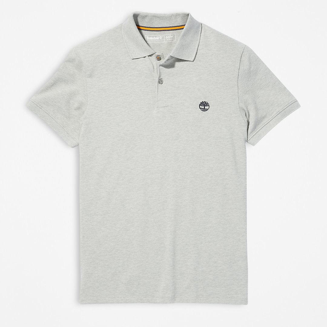 Mens Timberland Merrymeeting River Polo Shirt for Men in Grey