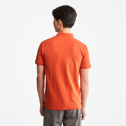 Mens Timberland Merrymeeting River Polo Shirt for Men in Orange