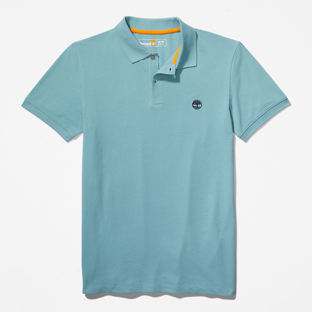Mens Timberland Merrymeeting River Polo Shirt for Men in Green