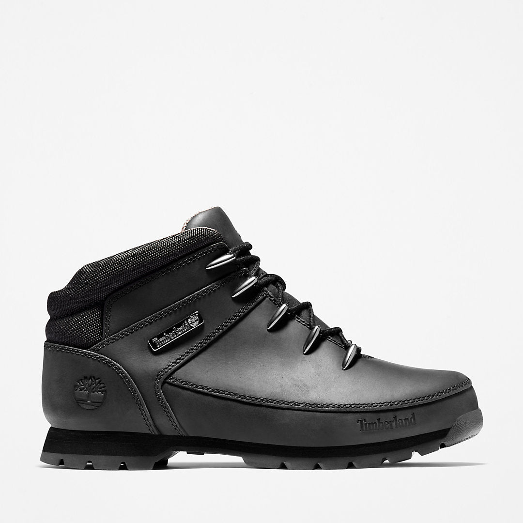 Mens Timberland Euro Sprint Mid Hiker for Men in Monochrome Black