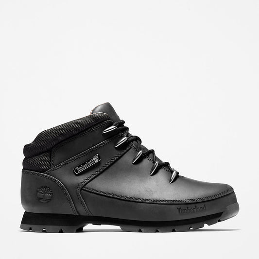 Mens Timberland Euro Sprint Mid Hiker for Men in Monochrome Black