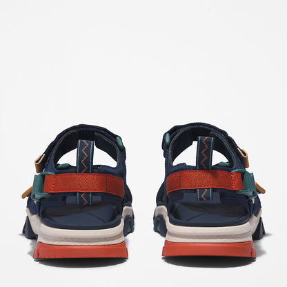 Mens Timberland Garrison Trail Webbing-strap Sandal for Men in Navy