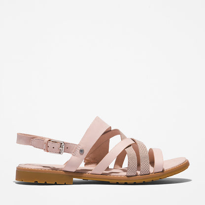 Womens Timberland Chicago Riverside Backstrap Sandal for Women in Pink