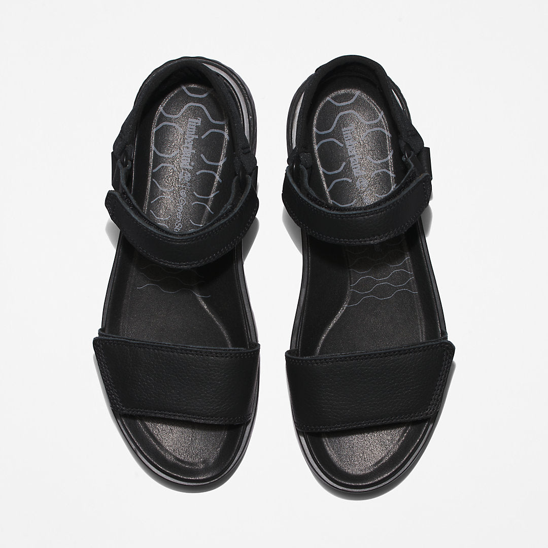 Womens Timberland Ray City Ankle Strap Sandal for Women in Black