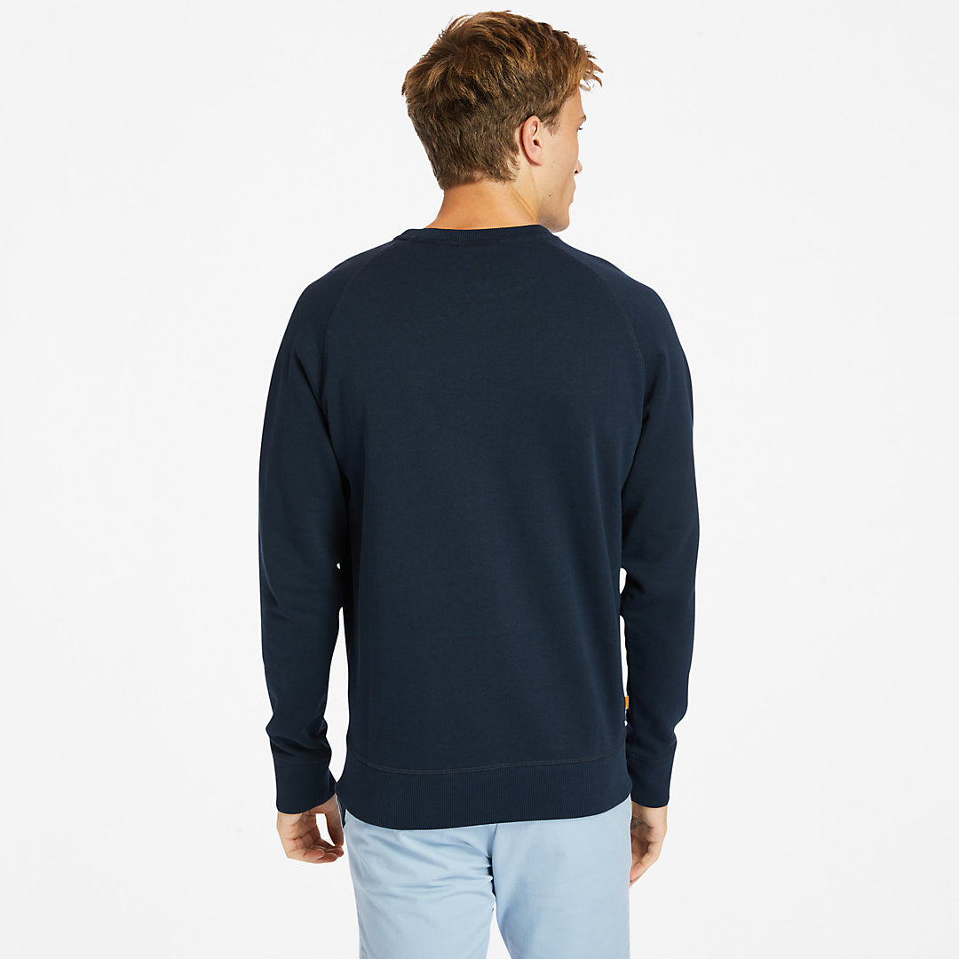 Mens Timberland Exeter River Sweatshirt for Men in Navy
